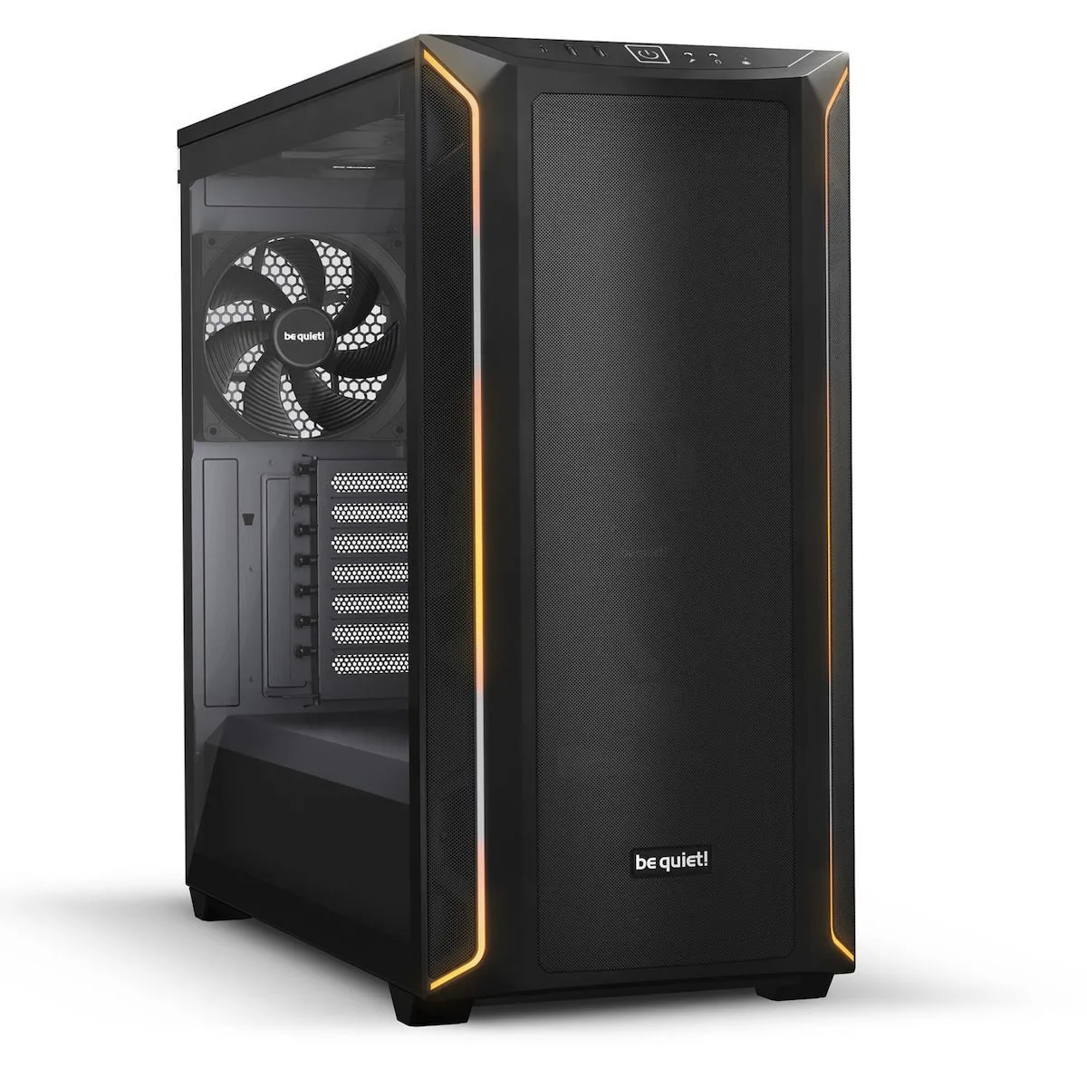 Be Quiet Shadow Base 800 DX Gaming Midi Tower Κουτί Υπολογιστή με Πλαϊνό Παράθυρο και RGB Φωτισμό Μαύρο - Image 1
