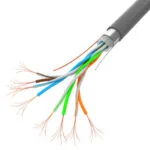 Lanberg F/UTP Cat.5e Καλώδιο Δικτύου Ethernet χωρίς ακροδέκτες 305m Γκρι 1τμχ LCF5-11CC-0305-S