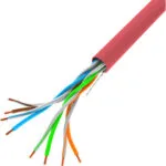 Lanberg U/UTP Cat.5e Καλώδιο Δικτύου Ethernet χωρίς ακροδέκτες 305m Κόκκινο 1τμχ LCU5-10CC-0305-R