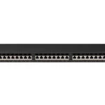 Lanberg Patch Panel Shielded για Rack 1U 19" 24 Θυρών cat6a Μαύρο PPSA-1024-B