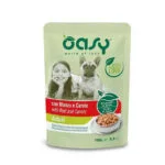 Oasy Υγρή Τροφή Σκύλων σε Κονσέρβα με Βοδινό και Καρότο 100gr 1252
