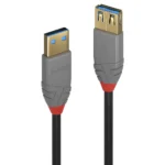 Lindy Regular USB 2.0 to micro USB Cable Μαύρο 2m (36762)
