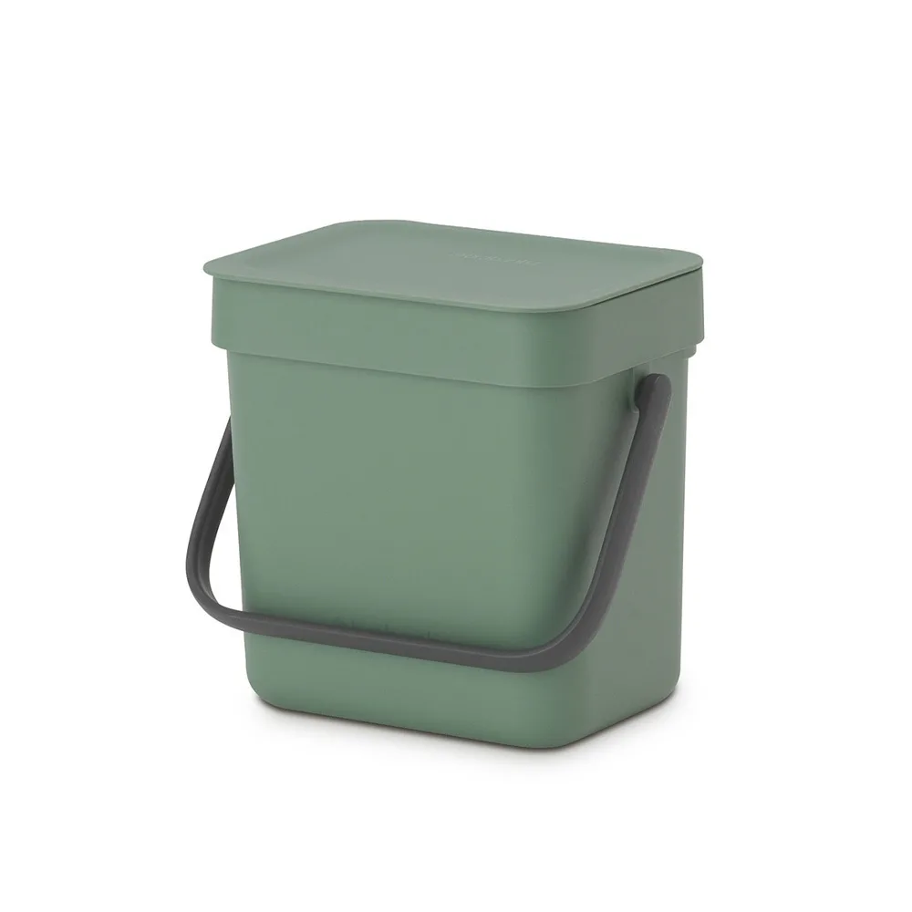 Brabantia Sort&Go 129865 Πλαστικό Καλαθάκι Μπάνιου 3lt Πράσινο - Image 1