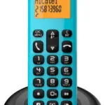 Alcatel E160 Ασύρματο Τηλέφωνο με Ελληνικό Μενού Μπλε