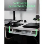Icy Box Στήριγμα Καλωδίων Λευκό (IB-EWA100W-CM) 1τμχ