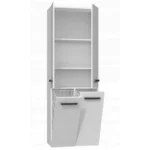 Topeshop NEL 2K DD Στήλη Μπάνιου Δαπέδου Μ60xΒ30xΥ174cm Λευκή
