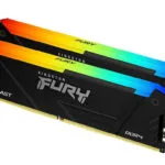 Kingston Fury Beast DDR4 32GB RAM με 2x16GB Modules και Ταχύτητα 3600 για Desktop KF436C18BB2AK2/32