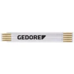 Gedore 3301426 Ξύλινο Σπαστό Μέτρο 2m
