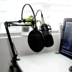 Media-Tech MT397S Σετ Πυκνωτικό Μικρόφωνο XLR / USB Επιτραπέζιο, Shock Mounted για Studio