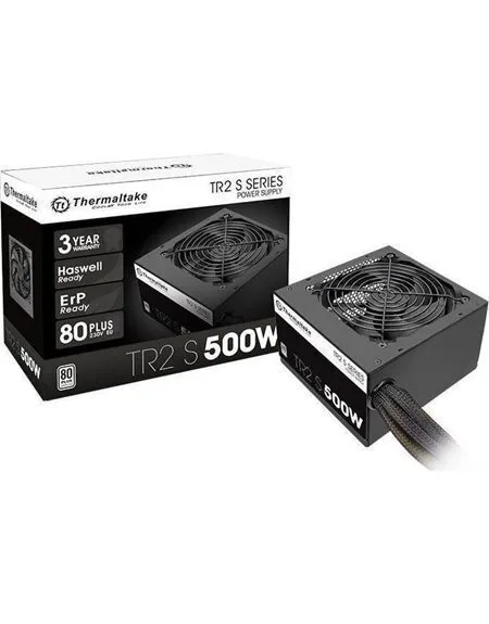 Thermaltake TR2 S 500W Μαύρο Τροφοδοτικό Υπολογιστή Full Wired 80 Plus Standard - Image 1