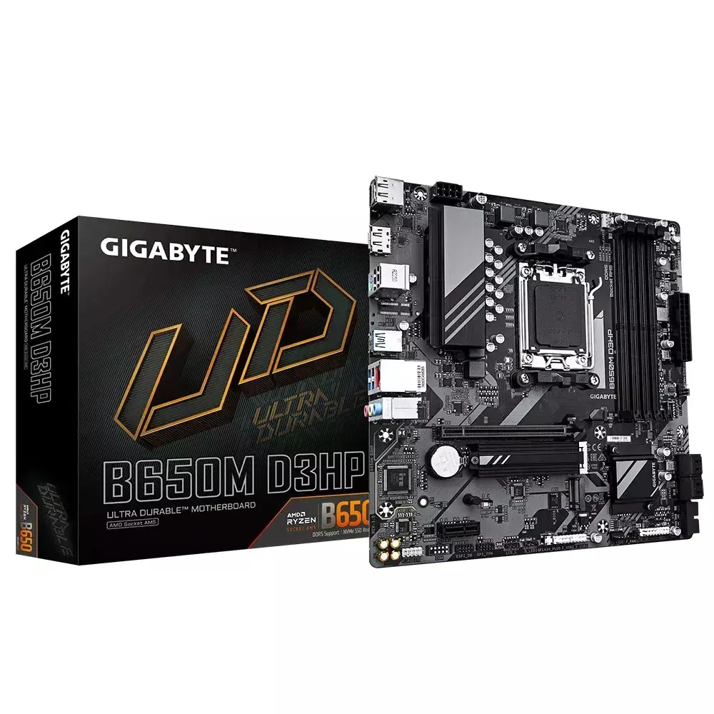 Gigabyte B650M D3HP Motherboard Micro ATX με AMD AM5 Socket - Image 1