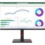 Lenovo ThinkVision T32p-30 IPS Monitor 31.5" 4K 3840x2160 με Χρόνο Απόκρισης 4ms GTG