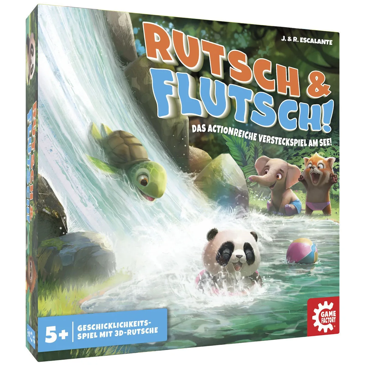 20230913140855_game_factory_epitrapezio_paichnidi_gia_2_4_paiktes_5_eton_646306 Επιτραπέζιο Παιχνίδι Rutsch & Flutsch για 2-4 Παίκτες 5+ Ετών 646306 (EN) Game Factory - Image 1