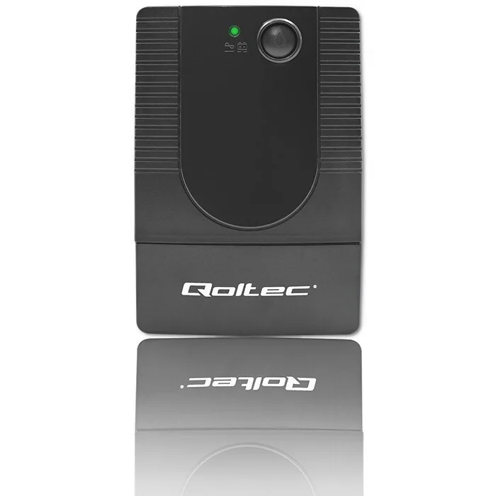 20230913165704_99c03529 Qoltec FR UPS Line-Interactive 650VA 360W με 2 Schuko Πρίζες - Image 1