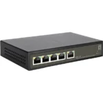 Level One GES-2105P Hilbert Managed L2 PoE+ Switch με 5 Θύρες Gigabit (1Gbps) Ethernet
