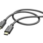 HAMA USB 2.0 Cable USB-C male - USB-C Μαύρο 1m (00201589)