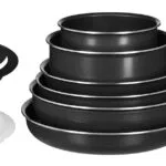 Tefal Ingenio Easy Cook & Clean Σετ Μαγειρικά Σκεύη από Αλουμίνιο Μαύρα 13τμχ