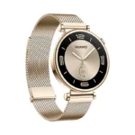 Huawei Watch GT 4 Stainless Steel 41mm Αδιάβροχο με Παλμογράφο (Light Gold Milanese Strap)