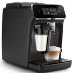 Philips Series 2300 Αυτόματη Μηχανή Espresso 1500W Πίεσης 15bar για Cappuccino με Μύλο Άλεσης Μαύρη