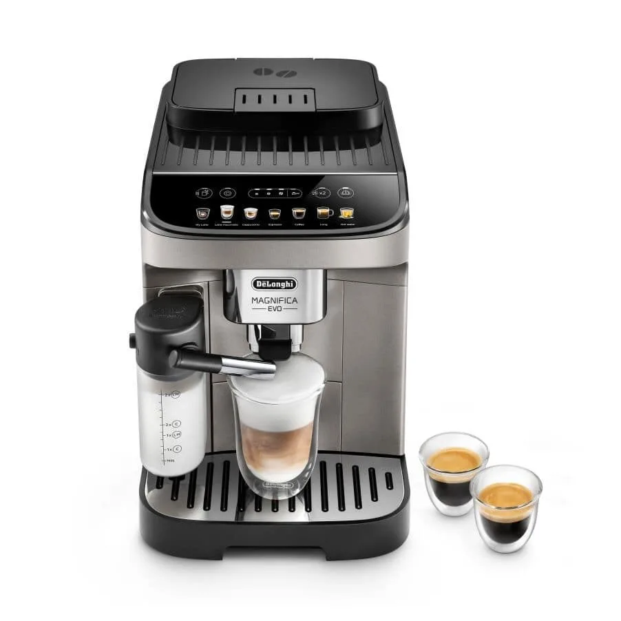 20230918111729_5f309a6e De'Longhi Magnifica Evo Αυτόματη Μηχανή Espresso 1450W Πίεσης 15bar για Cappuccino με Μύλο Άλεσης Ασημί - Image 1