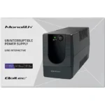 Qoltec FR UPS Line-Interactive 1000VA 600W με 2 Schuko Πρίζες