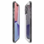 Spigen Liquid Crystal Glitter Back Cover Σιλικόνης Διάφανο (iPhone 15 Pro) ACS06701