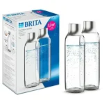 Brita Sodatrio Μπουκάλι Νερού Γυάλινο με Βιδωτό Καπάκι Διάφανο 1000ml 118426