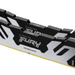 Kingston Fury Renegade Silver DDR5 96GB RAM με 2x48GB Modules και Ταχύτητα 6400 για Desktop KF564C32RSK2-96