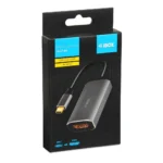 iBox Μετατροπέας USB-C male σε HDMI female Ασημί 1τμχ IACF4K
