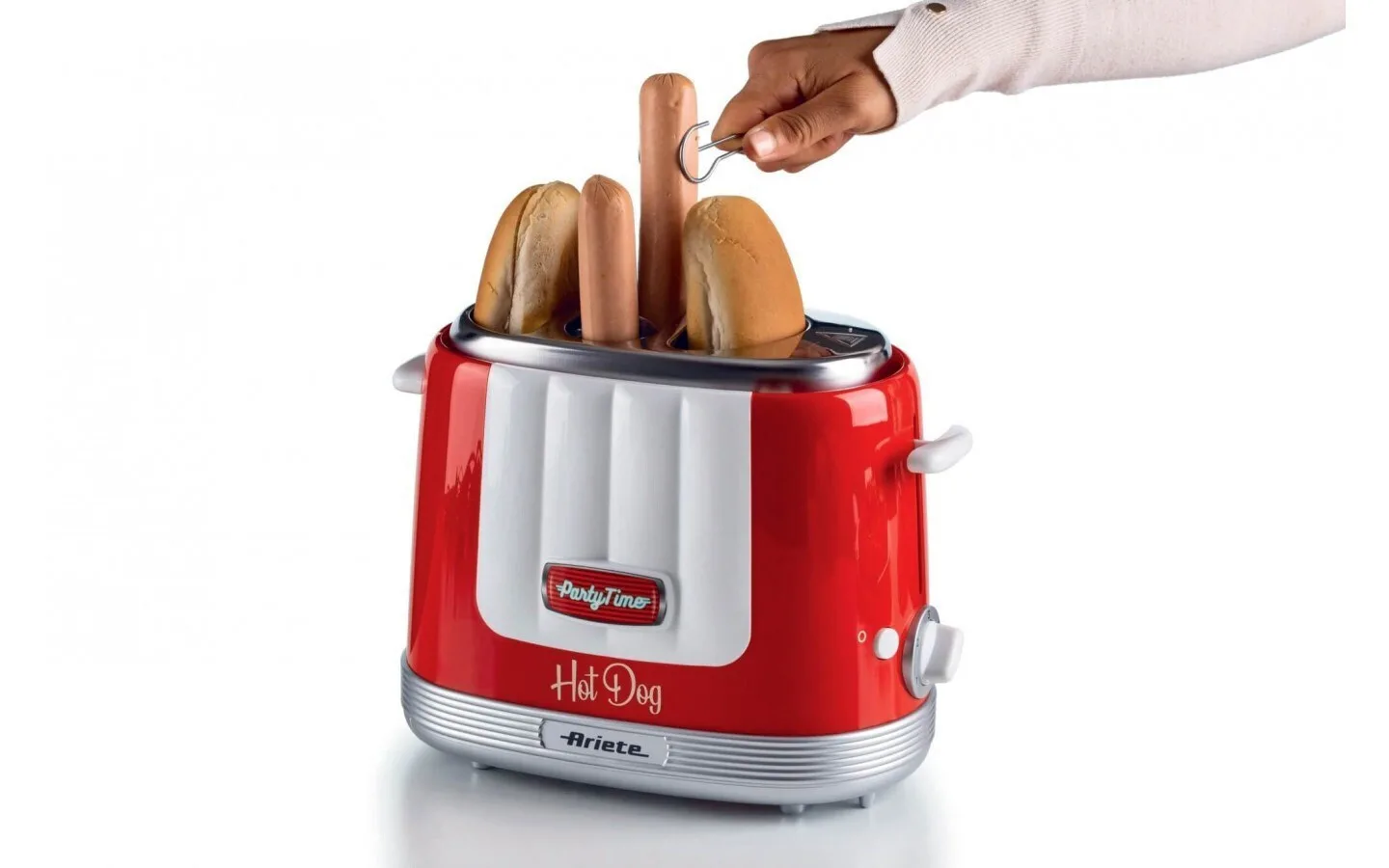 20230921151158_5c53af36 Ariete Hot Dog Party 206/00 Συσκευή για Hot Dog 650W Κόκκινο - Image 1