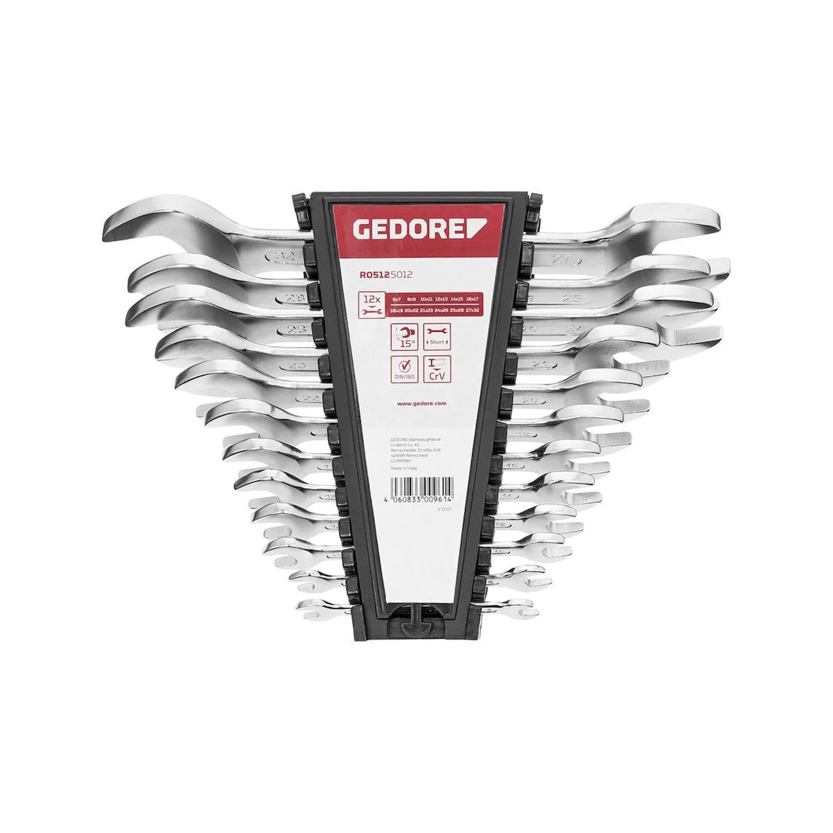 20230921160123_gedore_germaniko_kleidi Gedore Σετ 12 Γερμανικά Κλειδιά με Μέγεθος Κεφαλών από 7mm έως 32mm - Image 1