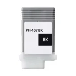 Cartridge Pfi107bk 6705b001 Συμβατό Μελάνι Εκτυπωτή InkJet Canon Μαύρο 1τμχ PFI-107BK