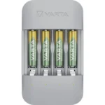 Varta Eco Charger Pro Recycled USB 4 Μπαταριών Ni-MH Μεγέθους AA/AAA Σετ με 4x AAA 800mAh