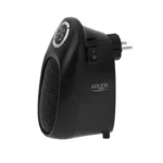 Adler Αερόθερμο Δωματίου Δαπέδου Μαύρο 1500W AD 7726