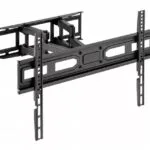 Art Ar-90 Βάση Τηλεόρασης Τοίχου με Βραχίονα έως 80" και 40kg Μαύρο