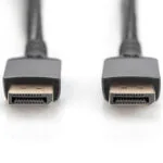 Digitus Cable DisplayPort male - 2m Μαύρο ()