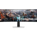 Samsung Odyssey G9 Ultrawide OLED HDR Curved Gaming Monitor 49" 5120x1440 240Hz με Χρόνο Απόκρισης 0.03ms GTG