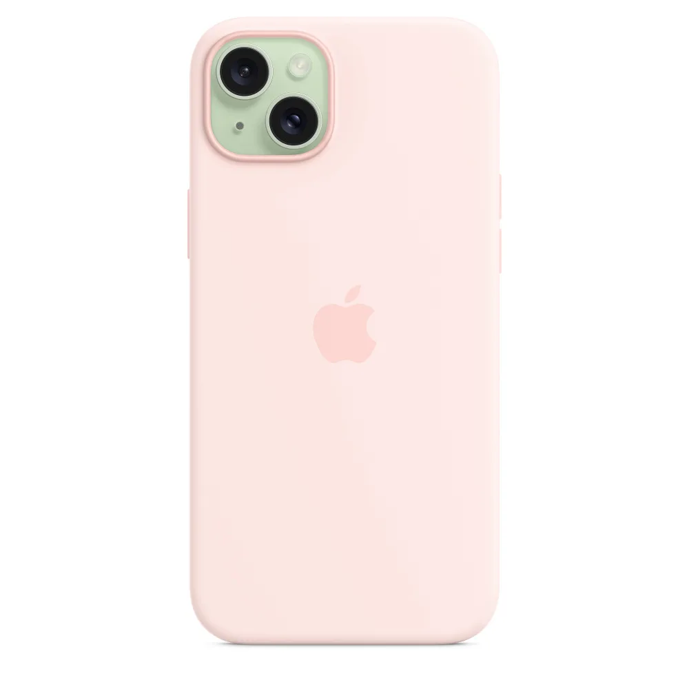 Apple Silicone Case with MagSafe Back Cover Σιλικόνης Ροζ (iPhone 15 Plus) MT143ZM/A - Image 1