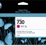 HP 730 Γνήσιο Μελάνι Εκτυπωτή InkJet Ματζέντα (P2V63A)
