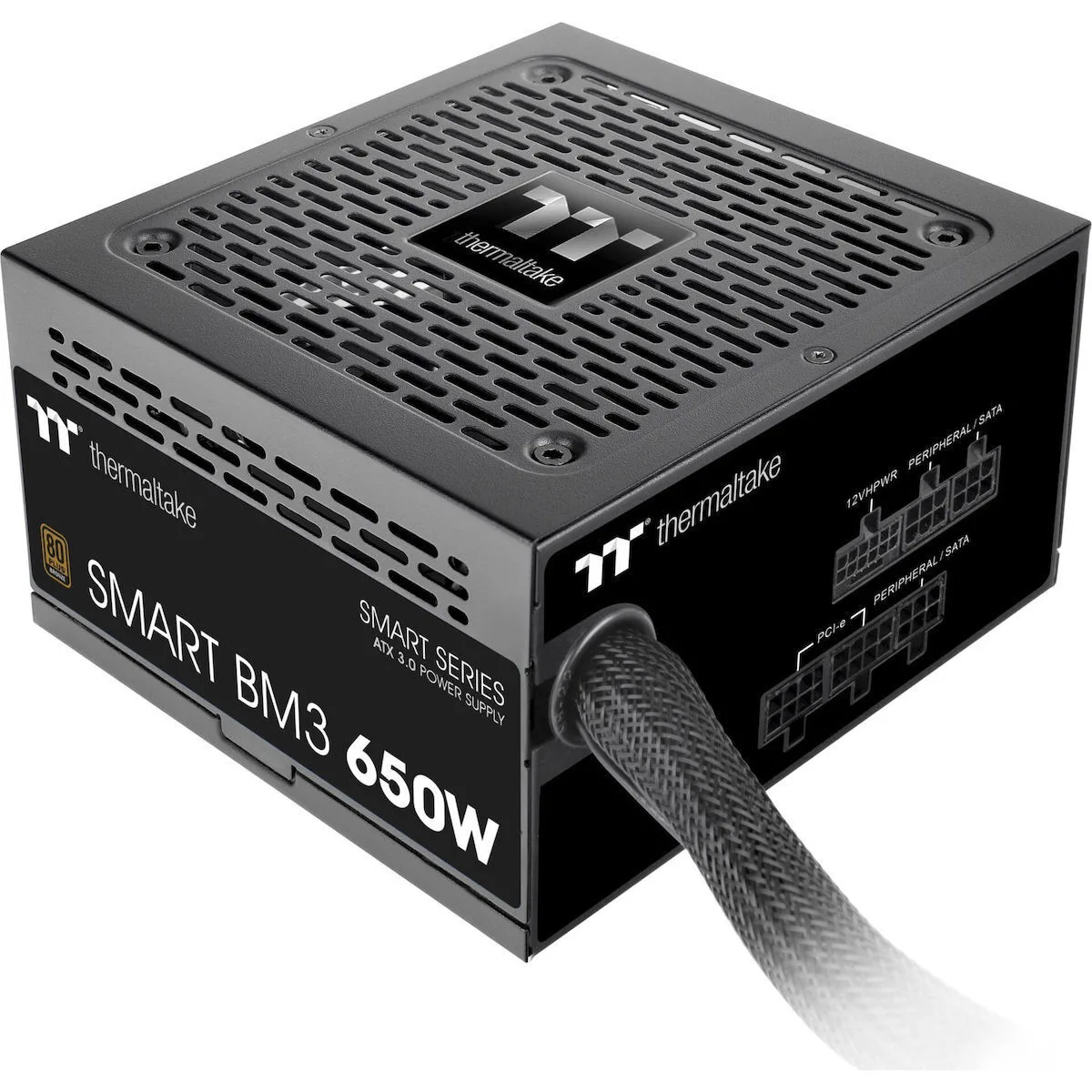 Thermaltake Smart BM3 650W Μαύρο Τροφοδοτικό Υπολογιστή Semi Modular 80 Plus Bronze - Image 1
