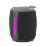 Gembird Ηχείο Bluetooth 5W με Ραδιόφωνο Μαύρο SPK-BT-LED-03-BK