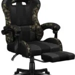 Huzaro Force 4.7 Καρέκλα Gaming Δερματίνης με Υποπόδιο Camo