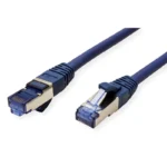 Lanberg S/FTP Cat.6a Καλώδιο Δικτύου Ethernet 15m Μπλε 1τμχ PCF6A-10CC-1500-B