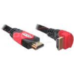 DeLock HDMI 2.0 Cable HDMI male - HDMI male 2m Μαύρο (82686)