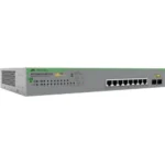 Allied Telesis AT-GS950/10PS v2 Unmanaged L2 PoE++ Switch με 8 Θύρες Gigabit (1Gbps) Ethernet και 2 SFP Θύρες
