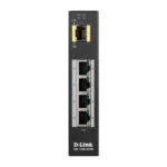 D-Link DIS-100G-5PSW Unmanaged L2 PoE Switch με 4 Θύρες Gigabit (1Gbps) Ethernet και 1 SFP Θύρα