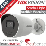 Hikvision DS-2CD2046G2-IU/SL(C) IP Κάμερα Παρακολούθησης Full HD+ 4MP Αδιάβροχη με Αμφίδρομη Επικοινωνία και Φακό 2.8mm