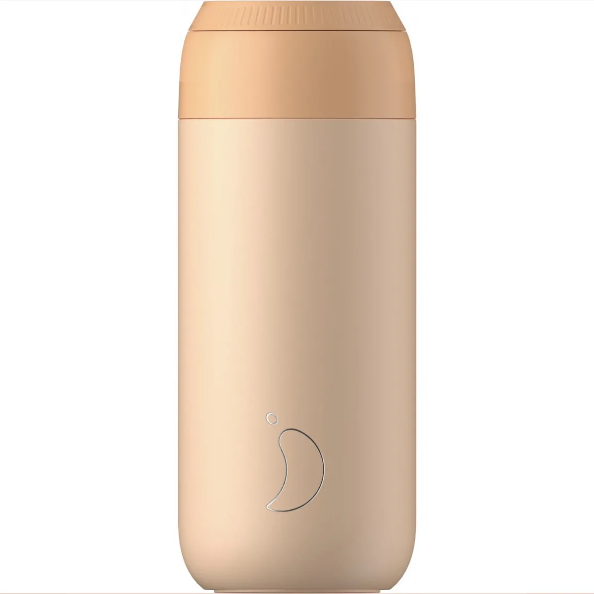 Chilly's Series 2 Ποτήρι Θερμός Ανοξείδωτο BPA Free 500ml Πορτοκαλί 22530 - Image 1
