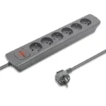 Qoltec Smart Πολύπριζο 3 Θέσεων με Καλώδιο 1.8m Γκρι 50277