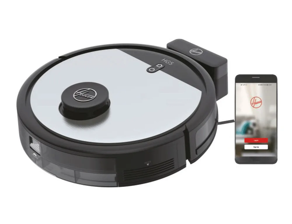 Hoover HG510D 011 Σκούπα Ρομπότ με Χαρτογράφηση και Wi-Fi Μαύρη - Image 1